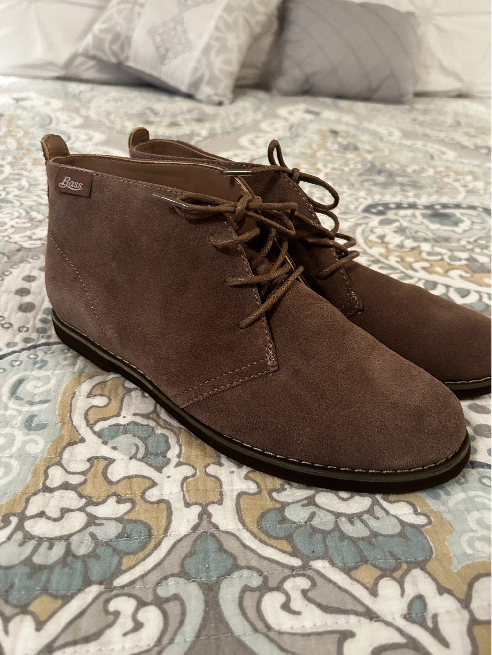 Bass Brown Suede Chukka Boots